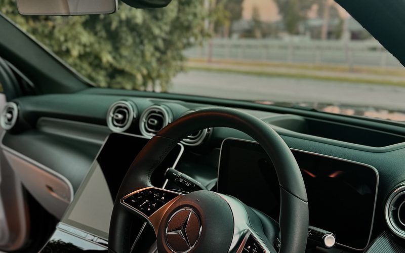 Mercedes interior detail Melbourne